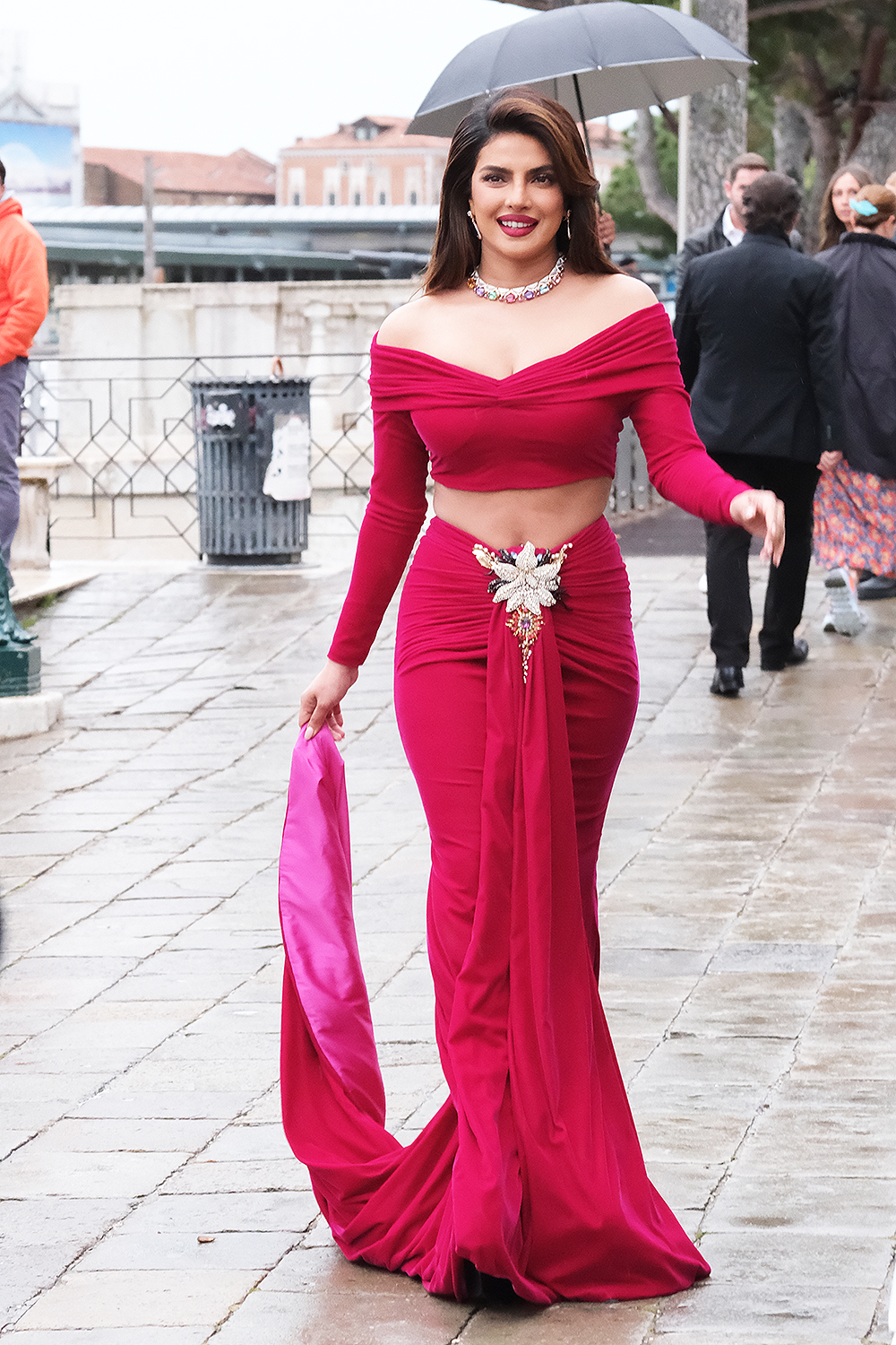 Guests arrive to the Bulgari's party in Venice, Italy.

Pictured: Priyanka Chopra Jonas
Ref: SPL6752418 160523 NON-EXCLUSIVE
Picture by: MvS / SplashNews.com

Splash News and Pictures
USA: 310-525-5808
UK: 020 8126 1009
eamteam@shutterstock.com

World Rights