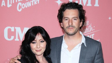 Shannen Doherty and Kurt Iswarienko