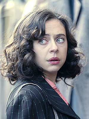 Bel Powley as Miep Gies in A SMALL LIGHT. (Credit: National Geographic for Disney/Dusan Martincek)