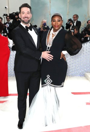 Alexis Ohanian and Serena Williams
The Metropolitan Museum of Art's Costume Institute Benefit, celebrating the opening of the Karl Lagerfeld: A Line of Beauty exhibition, Arrivals, New York, USA - 01 May 2023