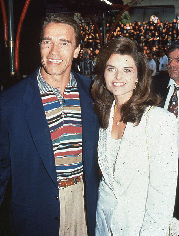 Arnold Schwarzenegger and Maria Shriver