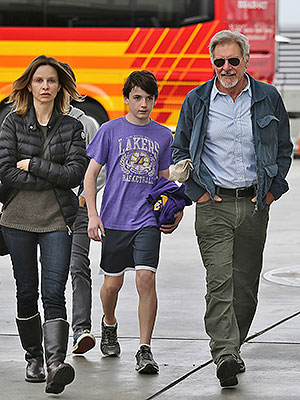 Harrison Ford and Calista Flockhart's son, Liam