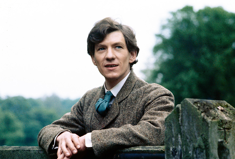 Editorial use onlyMandatory Credit: Photo by ITV/Shutterstock (10362395bf)Sir Ian McKellen as David Masterman'Country Matters - Craven Arms' TV Show, Series 1, Episode 1 UK  - 20 Aug 1972Country Matters, is a British ITV anthology drama series of plays about country life around the turn of the century, adapted from stories by A. E. Coppard and H. E. Bates, and produced by Granada Television in 1972-73. CRAVEN ARMS, by A. E. Coppard, adapted by James Saunders (TX 20/08/1972),  a story of a carefree man caught between the love of three girls, set in the sunlit world of Edwardian nature walks, art classes and summer picnics. Starring Ian McKellen as David Masterman.