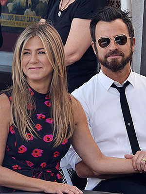 Jennifer Aniston and Justin Theroux