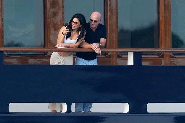 Lauren Sanchez and Jeff Bezos