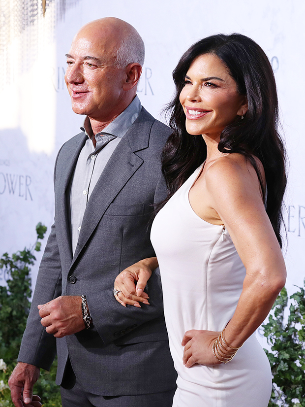 Jeff Bezos and Lauren Sanchez