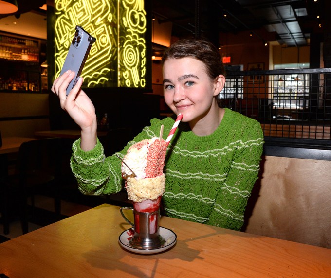 Millicent Simmonds Treats Her Mom To A Milkshake At Black Tap