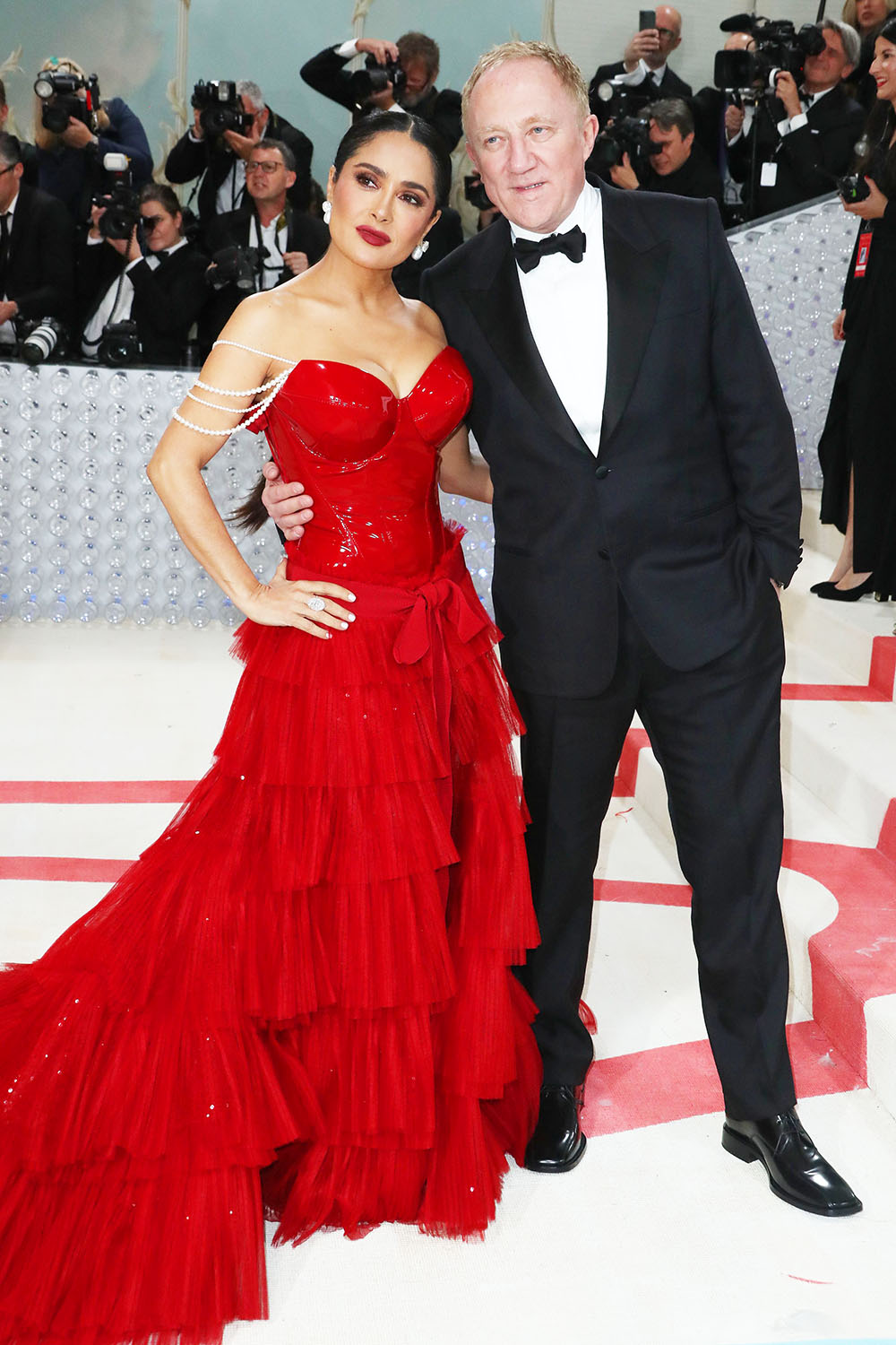 Salma Hayek Husband Met Gala 2023 SS