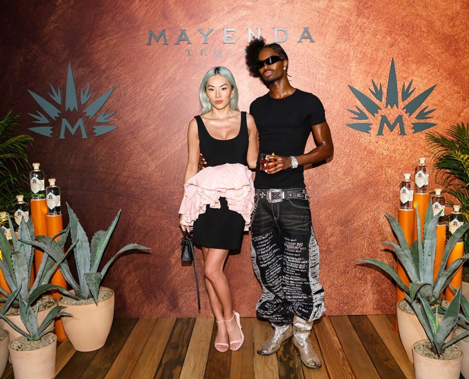 Alton Mason, Tina Leung, Harley Viera-Newton Celebrate Mayenda Tequila