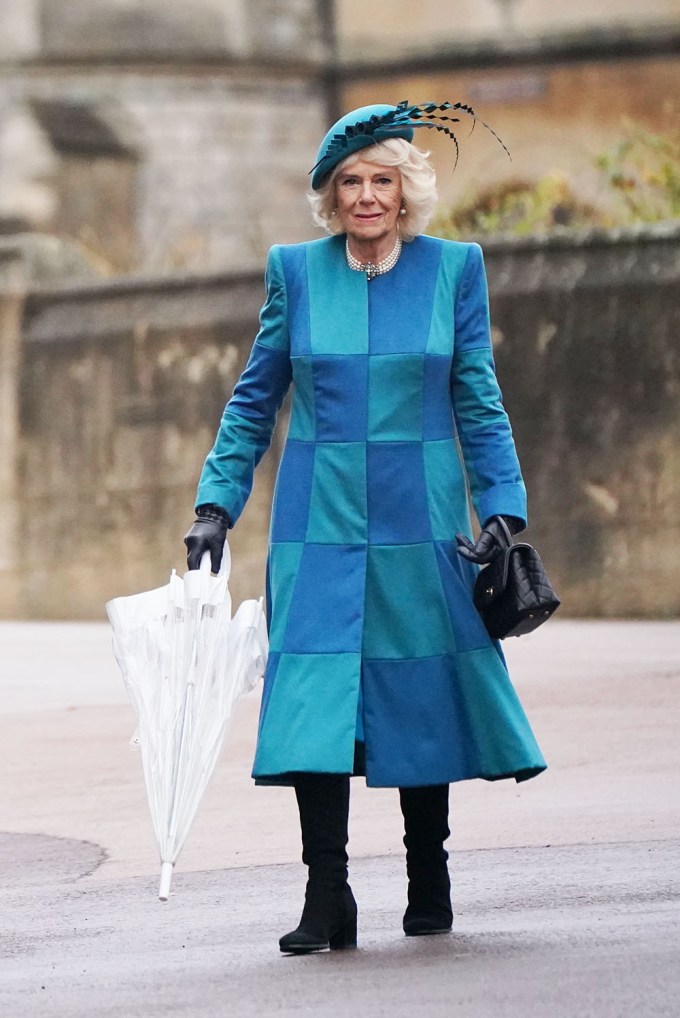 Queen Camilla On Christmas 2021