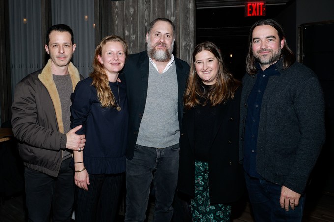 Jeremy Strong and Emma Wall at the ‘Guerrilla Habeas’ screening