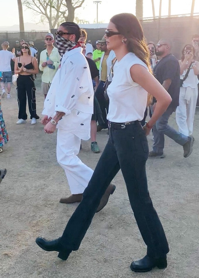 Kendall Jenner & Bad Bunny At Coachella 2023