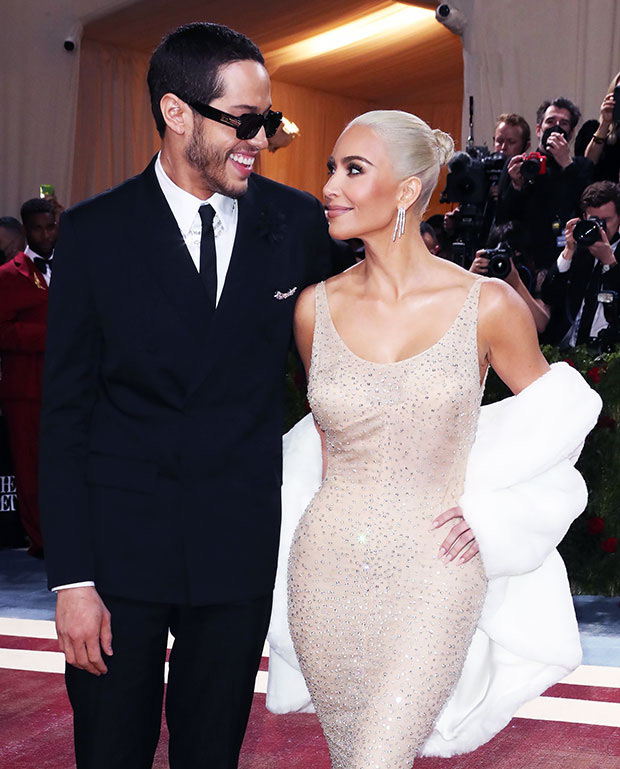 kim kardashian pete davidson