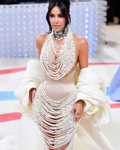 Kim KardashianThe Metropolitan Museum of Art's Costume Institute Benefit, celebrating the opening of the Karl Lagerfeld: A Line of Beauty exhibition, Arrivals, New York, USA - 01 May 2023