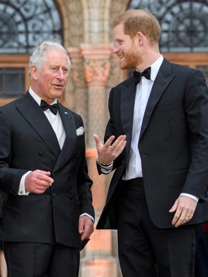 King Charles, Prince Harry