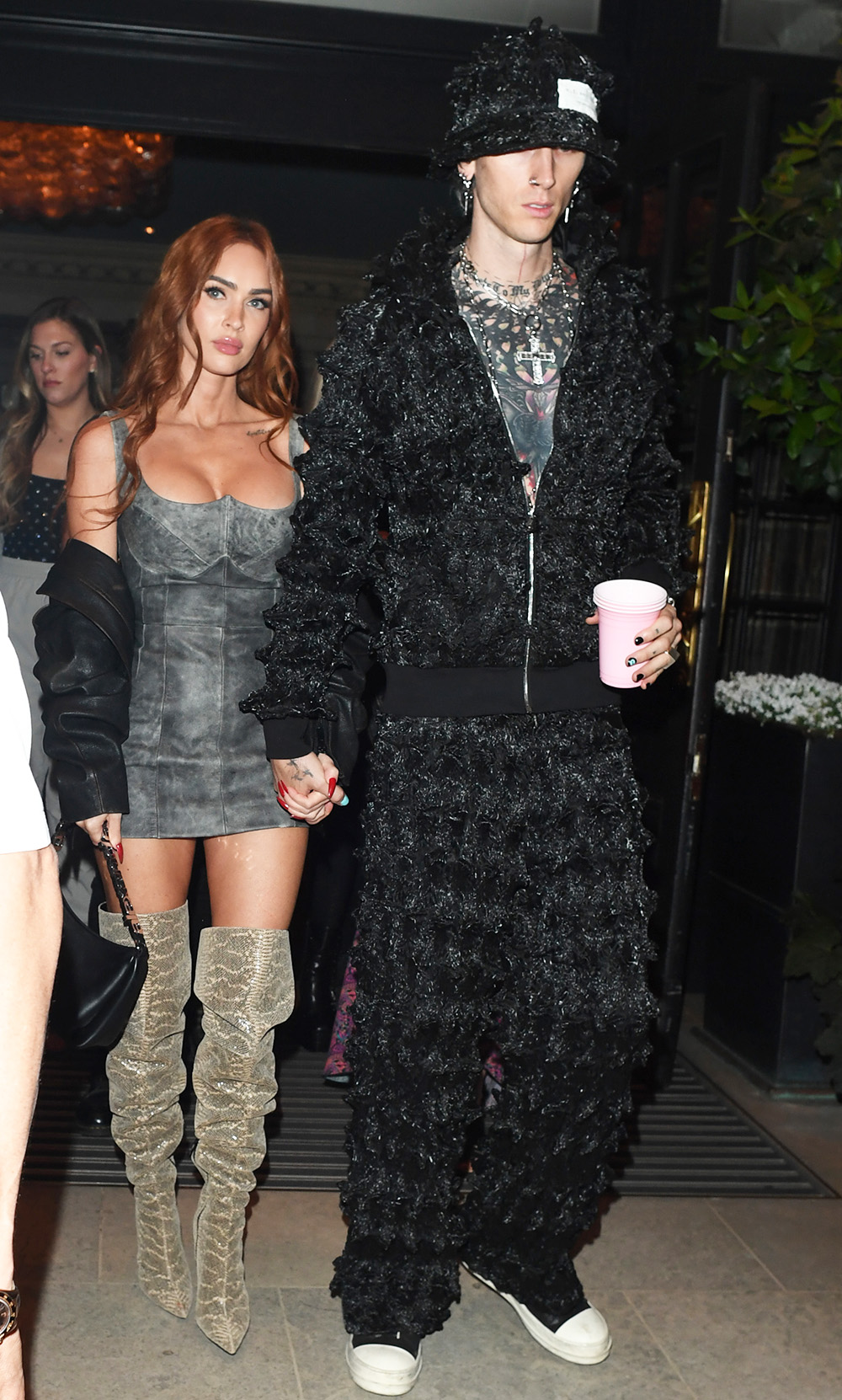 Machine Gun Kelly And Megan Fox Seen Departing The Royal Albert Hall After Kelly's Sold Out UK Show