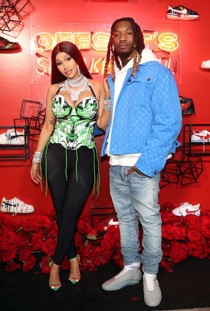 Offset & Cardi B At His 30th Birthday