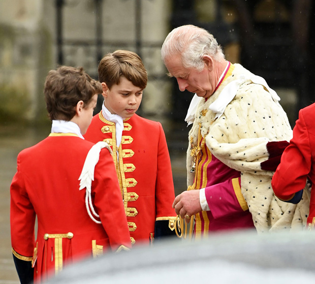 Prince George at King Charles' coronation