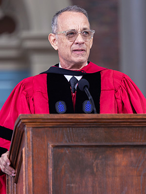 Tom Hanks Harvard Commencement 2023