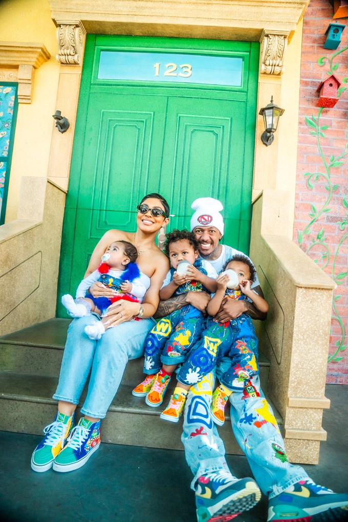 Nick Cannon and Abby De La Rosa