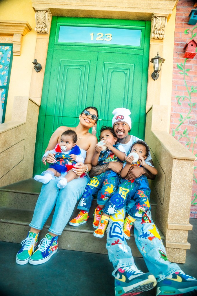 Nick Cannon and Abby De La Rosa