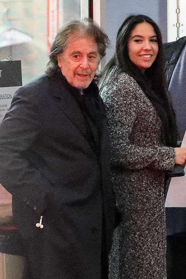 Al Pacino and Noor Alfallah