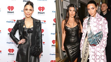 bethenny frankel reacts to kim and kourtney drama