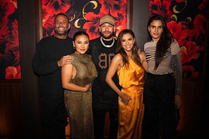 Eva Longoria, Neymar Jr at Gekkõ; Jimmy Butler at Osaka