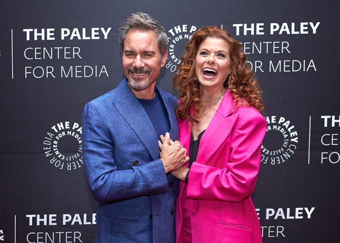 Eric McCormack and Debra Messing
