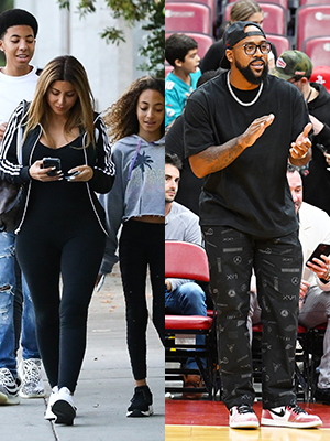 Larsa Pippen, Marcus Jordan, Kids