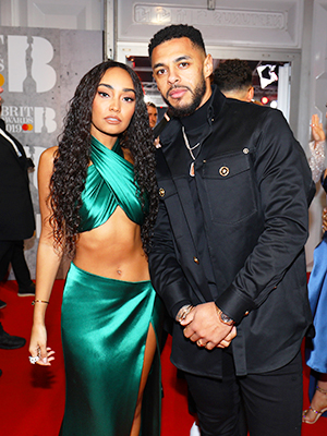 Leigh-Anne Pinnock and Andre Gray