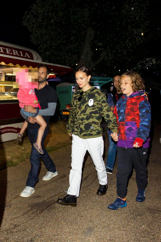 Natalie Portman & Family