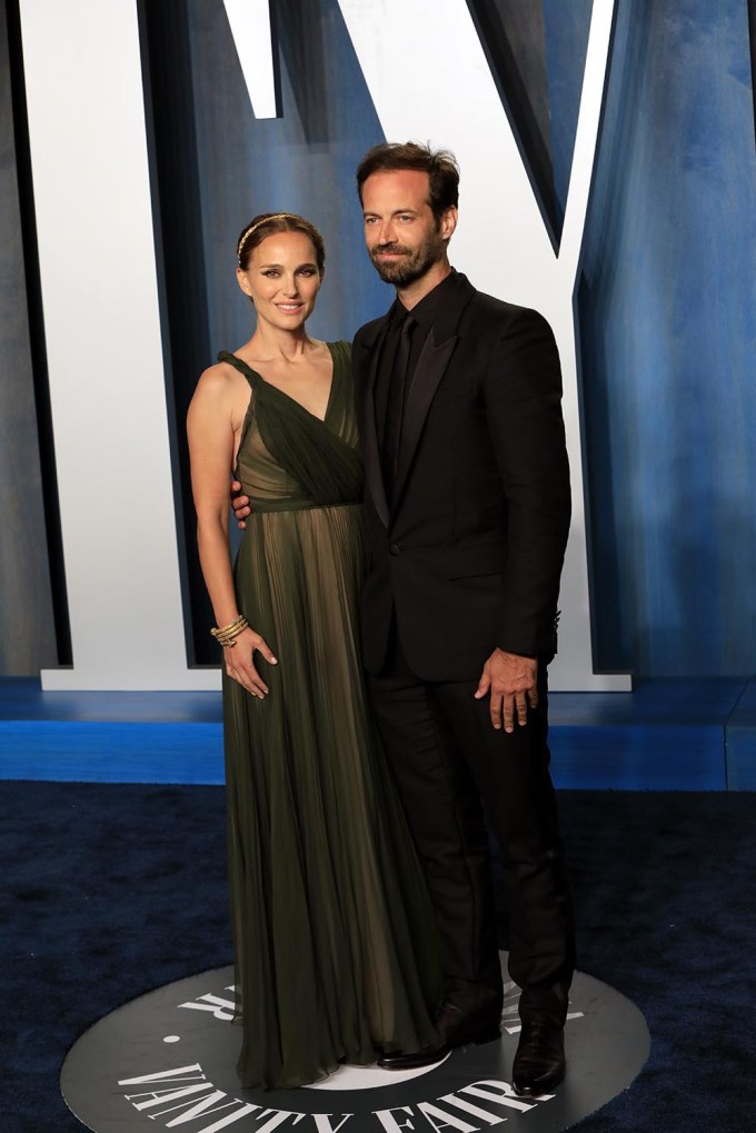 Natalie & Benjamin Attend the Vanity Fair Oscar Party