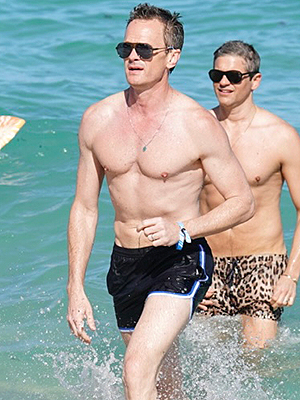 Neil Patrick Harris shirtless