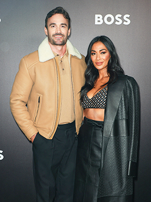 Thom Evans and Nicole Scherzinger