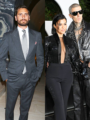 Scott Disick, Kourtney Kardashian, Travis Barker