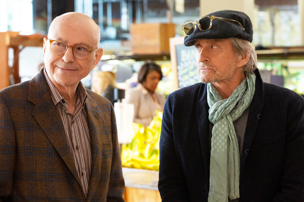 Alan Arkin and Michael Douglas