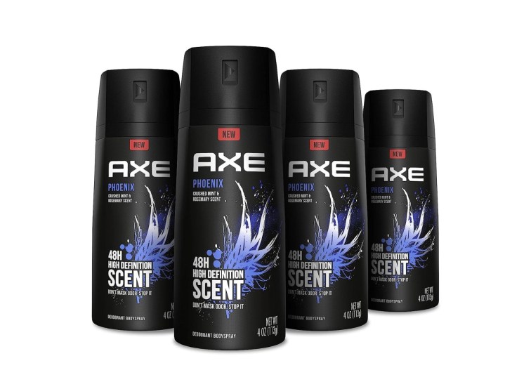 axe mens spray deodorant