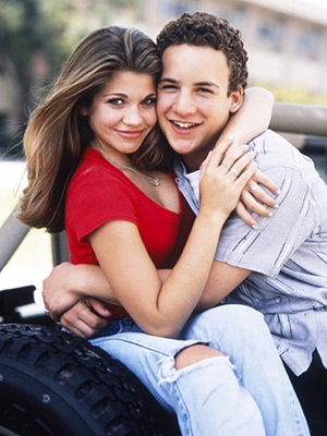 Danielle Fishel and Ben Savage