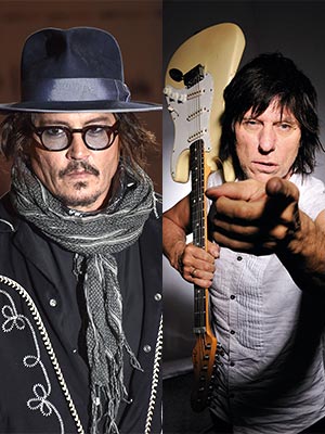 Johnny Depp, Jeff Beck