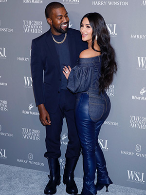 Kim Kardashian and Kanye West