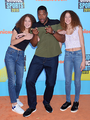 michael strahan twins