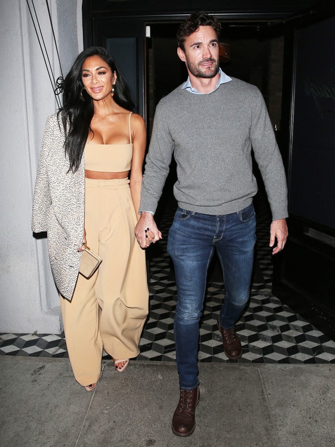 Nicole Scherzinger & Thom Evans At Craig’s