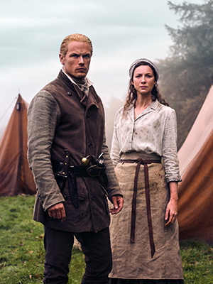 Sam Heughan Caitriona Balfe