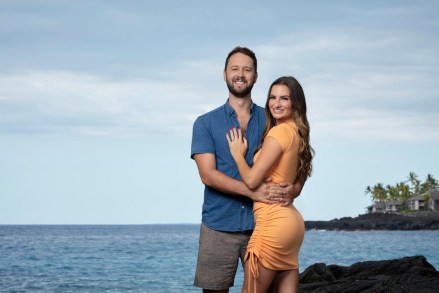 TEMPTATION ISLAND -- Season:5 -- Pictured: (l-r) Hall Toledano, Kaitlin Tufts -- (Photo by: Patrick Ecclesine/USA Network)