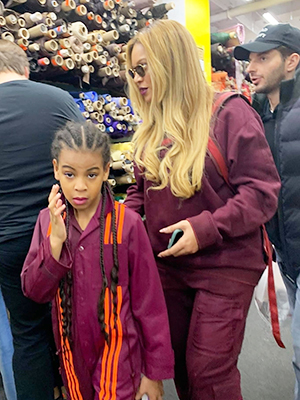 beyonce and blue ivy nyc wedding