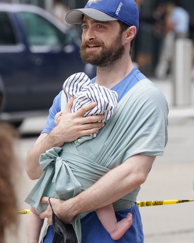 Non ExclusiveMandatory Credit: Photo by Kristin Callahan/Shutterstock (14017242g)Daniel RadcliffeSAG-AFTRA Strike Picket Line, New York, USA - 21 Jul 2023