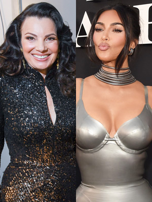 Fran Drescher Kim Kardashian