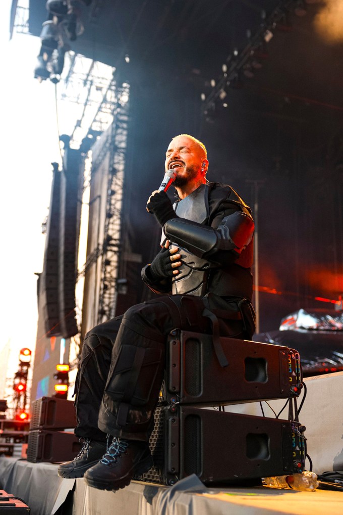 J Balvin Performs In Belgium