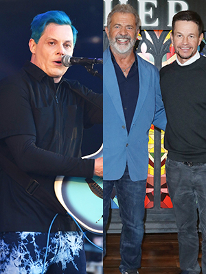 Jack White, Mel Gibson, Mark Wahlberg